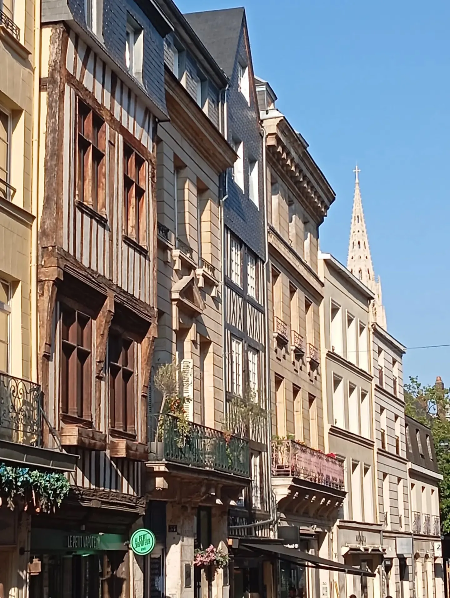 Rue de l'Hôpital, Rouen — Photo par Rouenenphoto