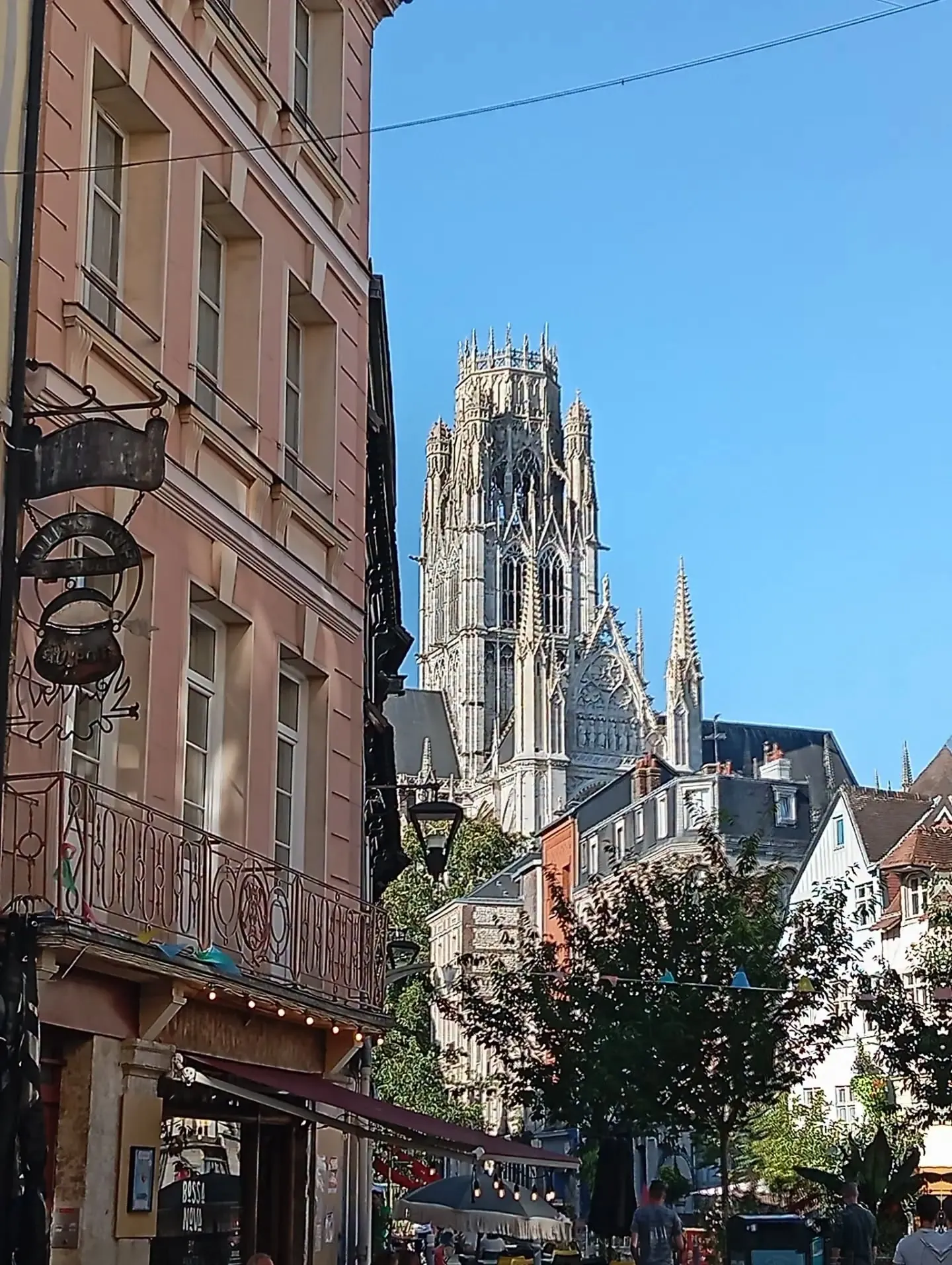 Rue du Père Adam, Rouen — Photo par Rouenenphoto