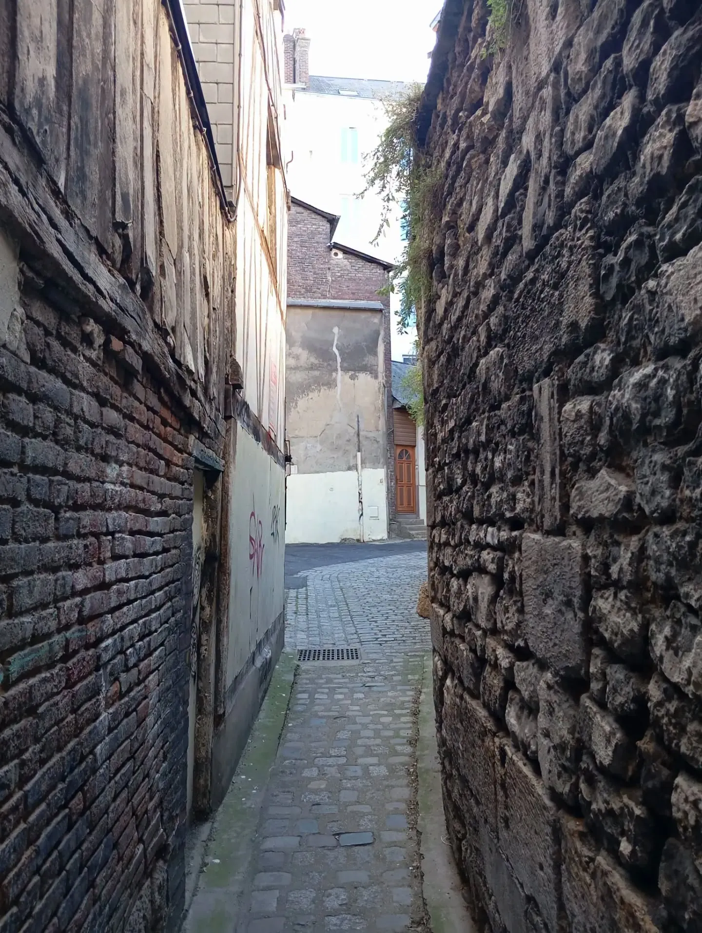 Rue du Petit-Mouton, Rouen — Photo par Rouenenphoto