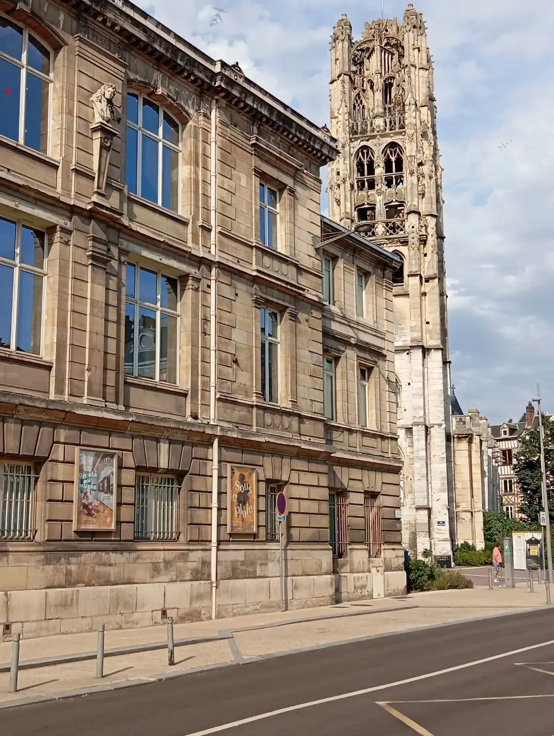 Rue Jean Lecanuet, Rouen — Photo par Rouenenphoto