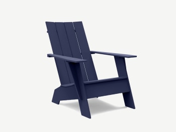 Recycled plastic outdoor chair