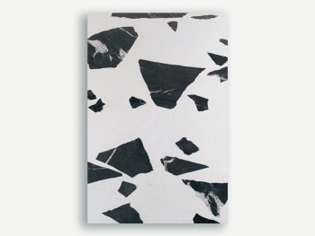 Terrazzo surface sample.