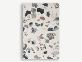 Terrazzo surface sample.