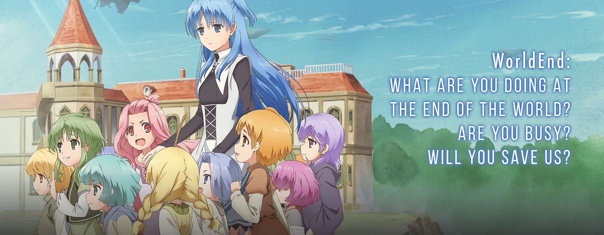 WorldEnd: What are you doing at the end of the world? Are you busy? Will you save us? WorldEnd: What are you doing at the end of the world? Are you busy? Will you save us?