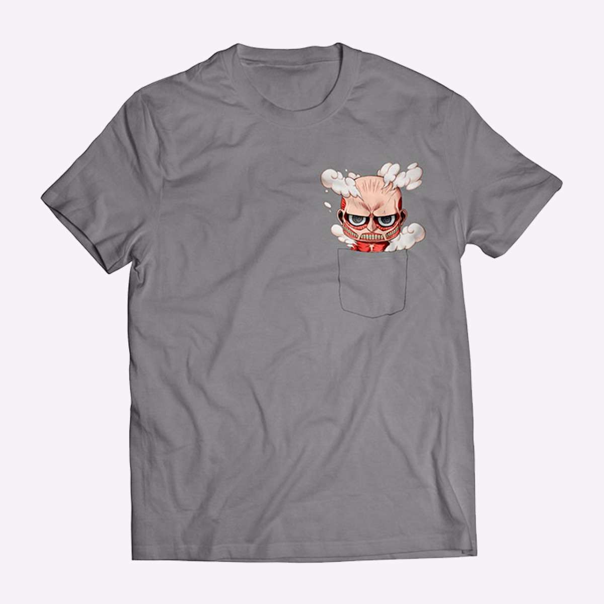 Attack on Titan - T-Shirt - Colossal Pocket | Apparel