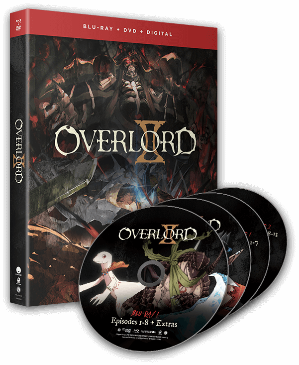 Overlord Temporada 2 - DVD - Naoyuki Itou