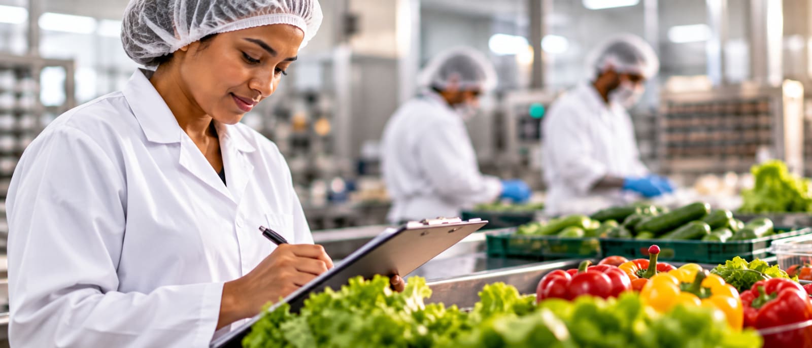 FSQ Excellence at work in the field — a food production or packaging facility visit