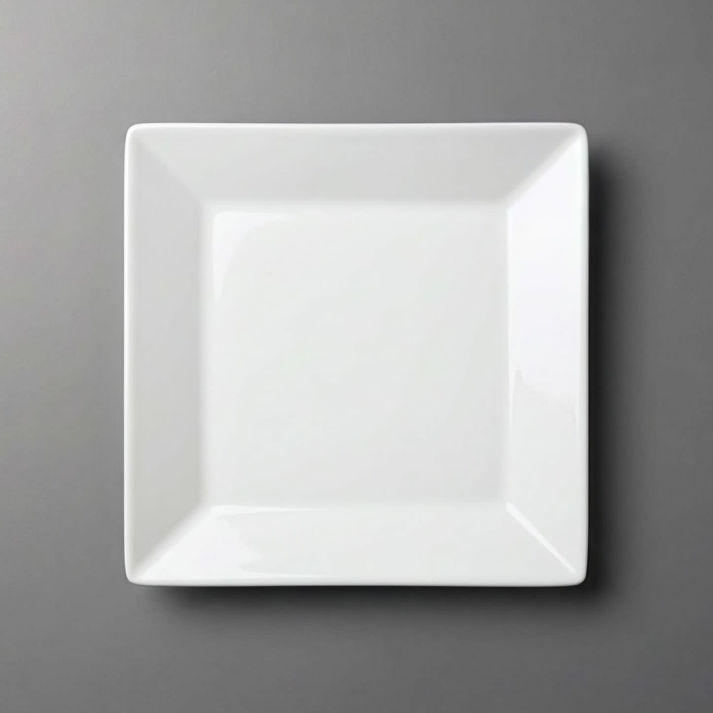 Portrait Square Plate