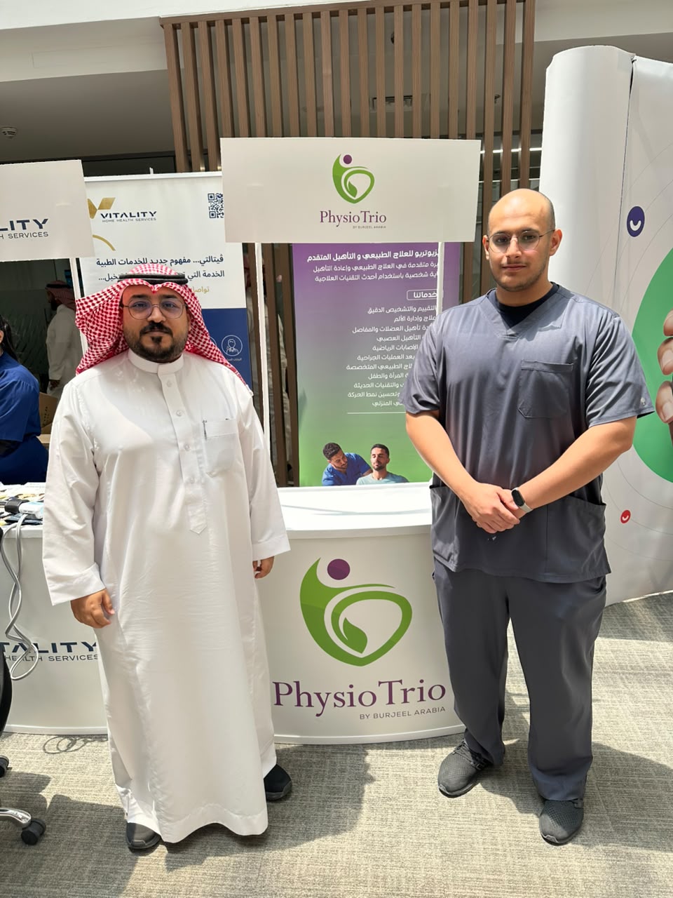 PhysioTrio Riyadh Participates in a Health Awareness Event for ZATCA Employees