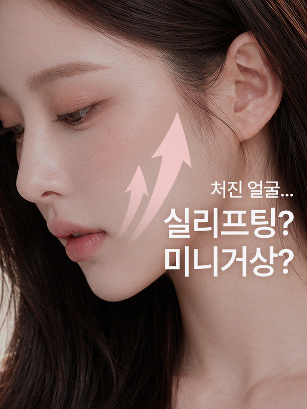 실리프팅과 미니거상 중 어떤 방법을 선택해야 하는지 상담 이미지