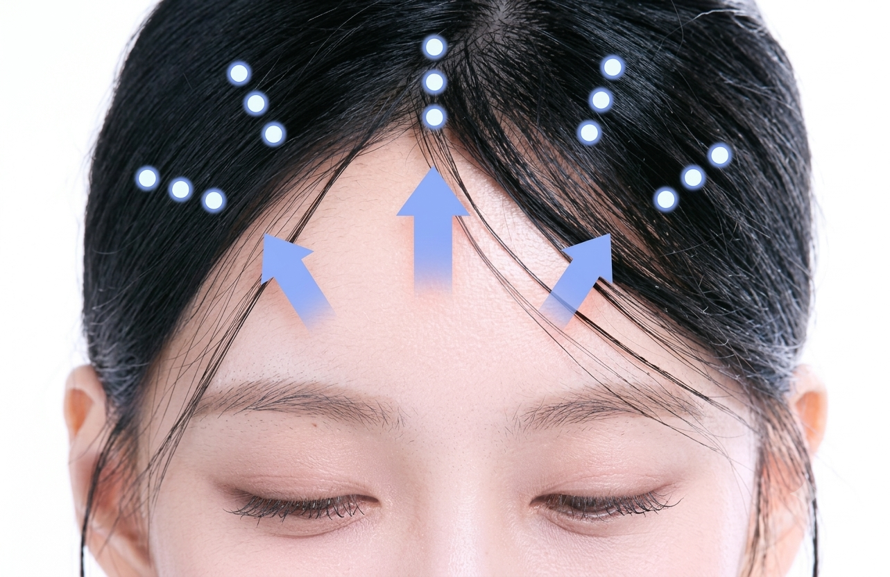 이마거상 방향을 보여주는 원리 이미지