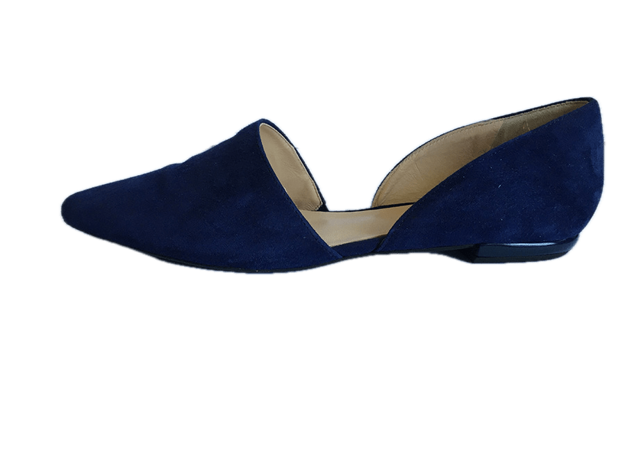 Blue shoes