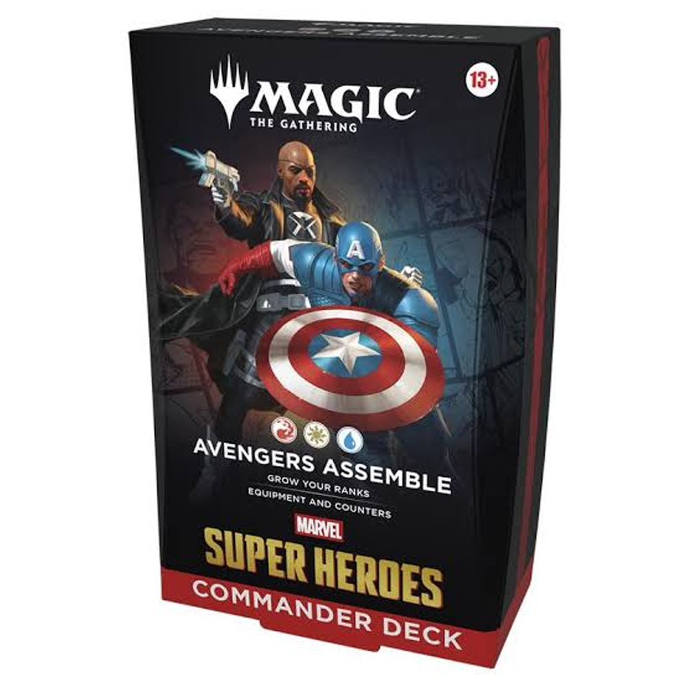 Avengers Assemble Marvel Super Heroes Commander Deck