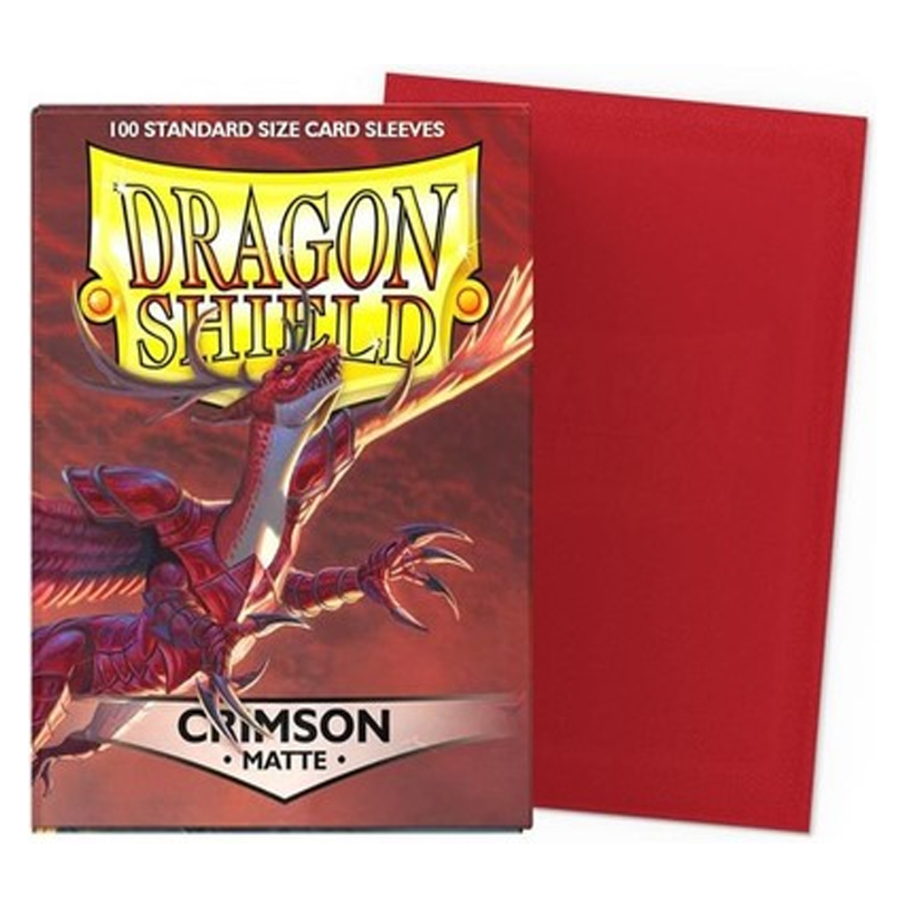 Dragon Shield Matte Crimson