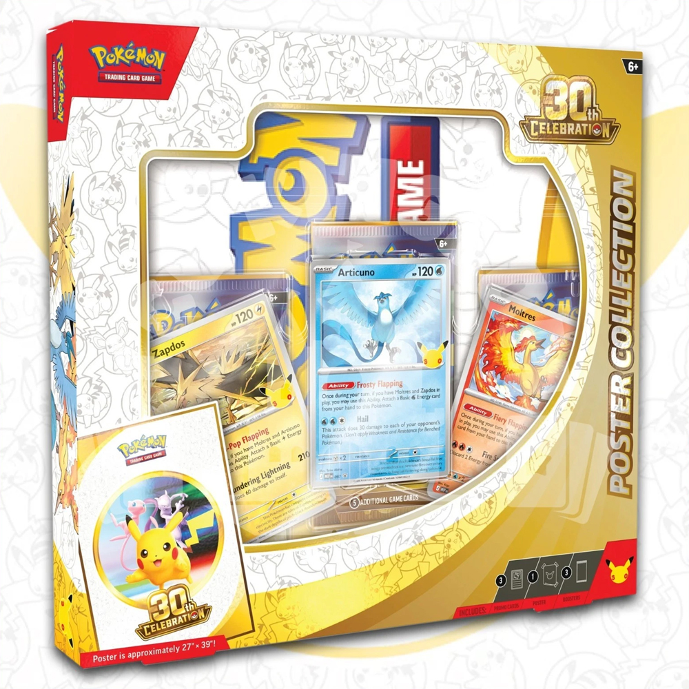 Pokemon TCG 30th Poster Collection