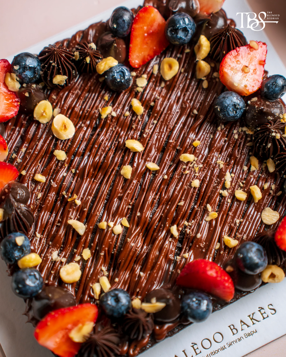 Paleo Bakes - Triple Chocolate Cheesecake Brownie.