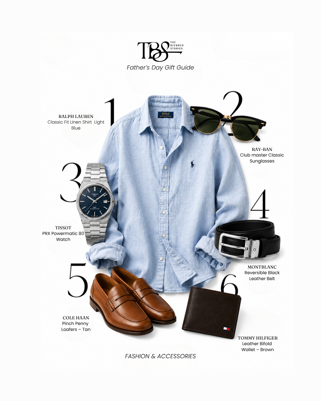 Classic pieces he’ll reach for again and again.