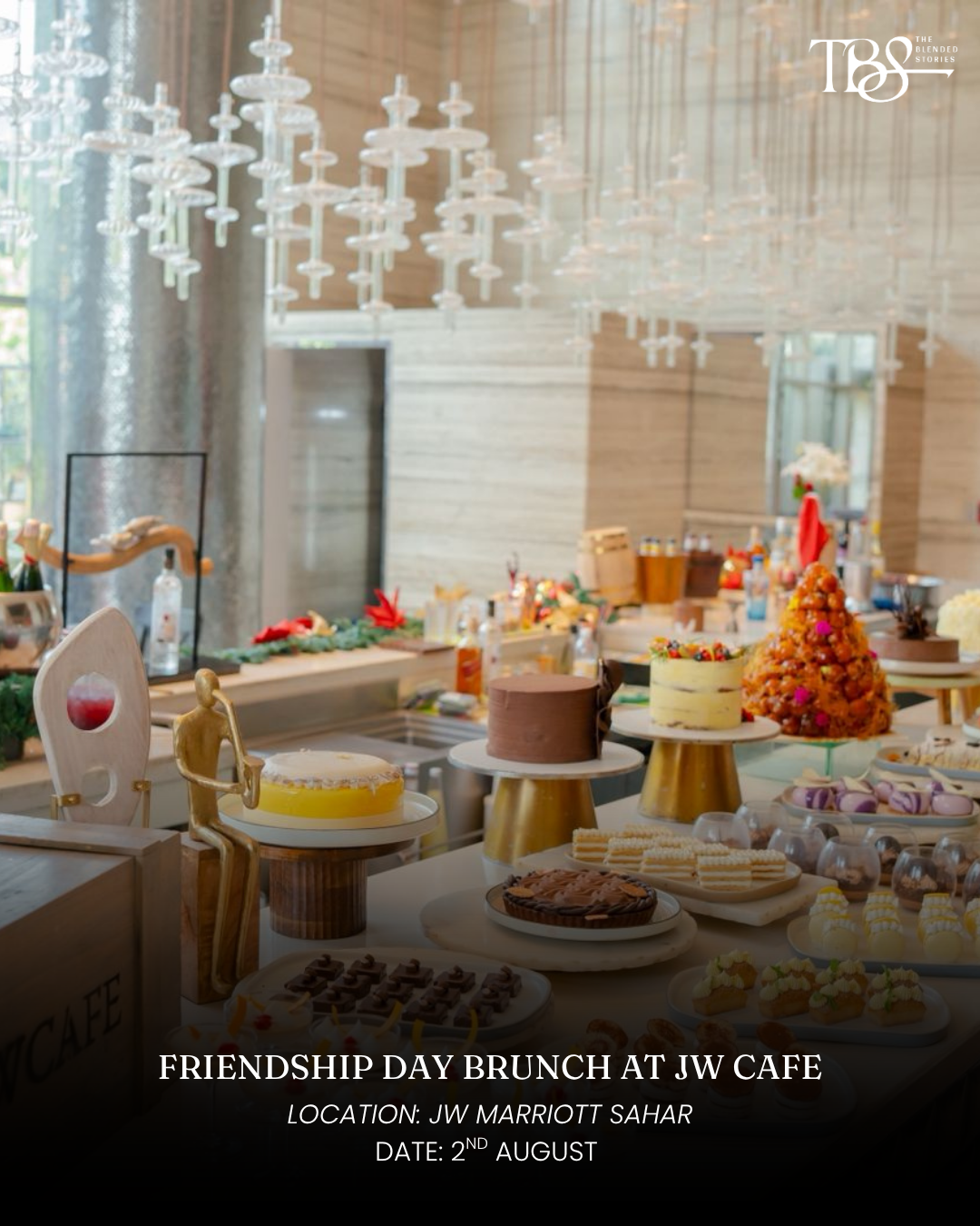 Friendship day brunch at jw cafe