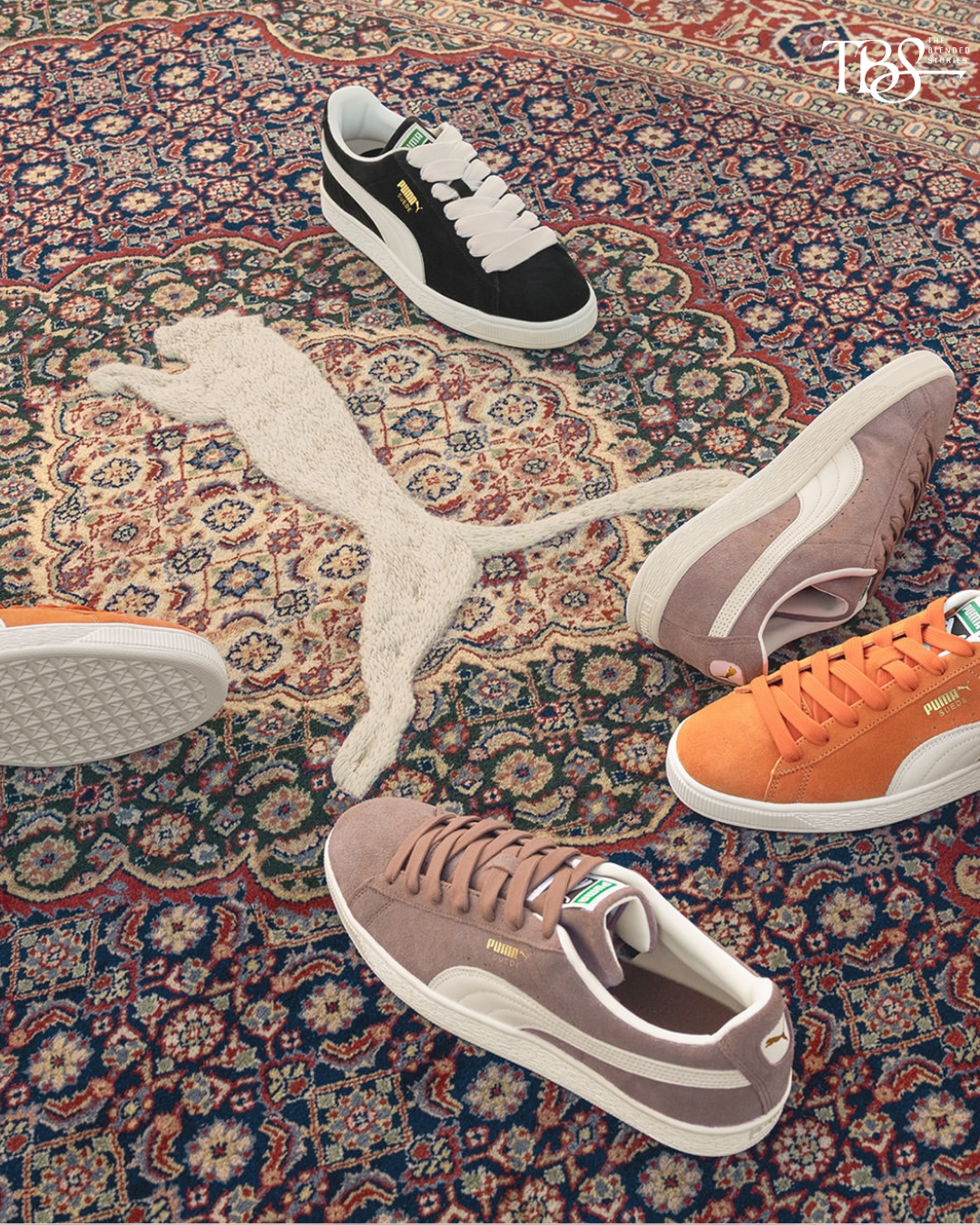 Rajasthan’s craft heritage meets PUMA’s streetwear vocabulary.