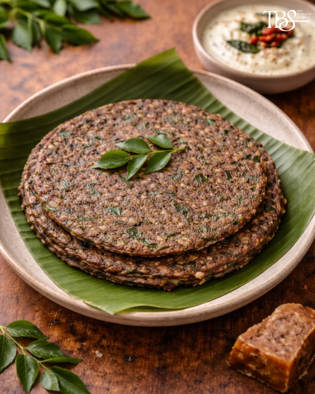 Murungai Keerai Ragi Adai