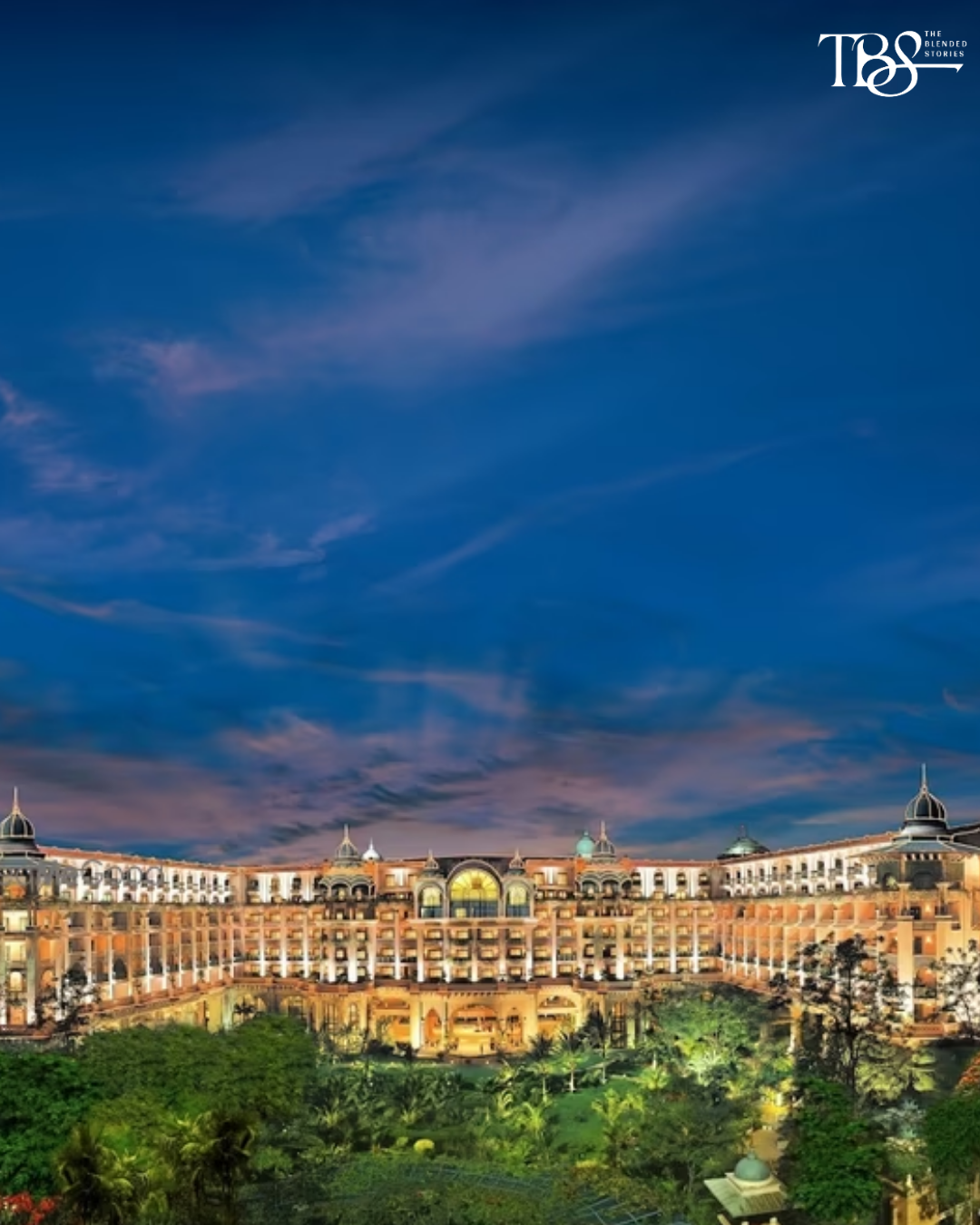 The Leela Palace Bengaluru: A grand escape in the heart of Bengaluru, where old-world opulence meets modern indulgence.