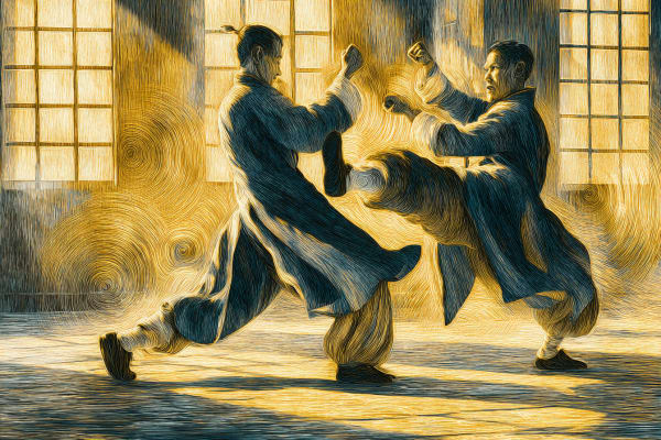 Pratica di Wing Chun presso Accademia He She Dao Brescia - Scuola Tradizionale di Kung Fu