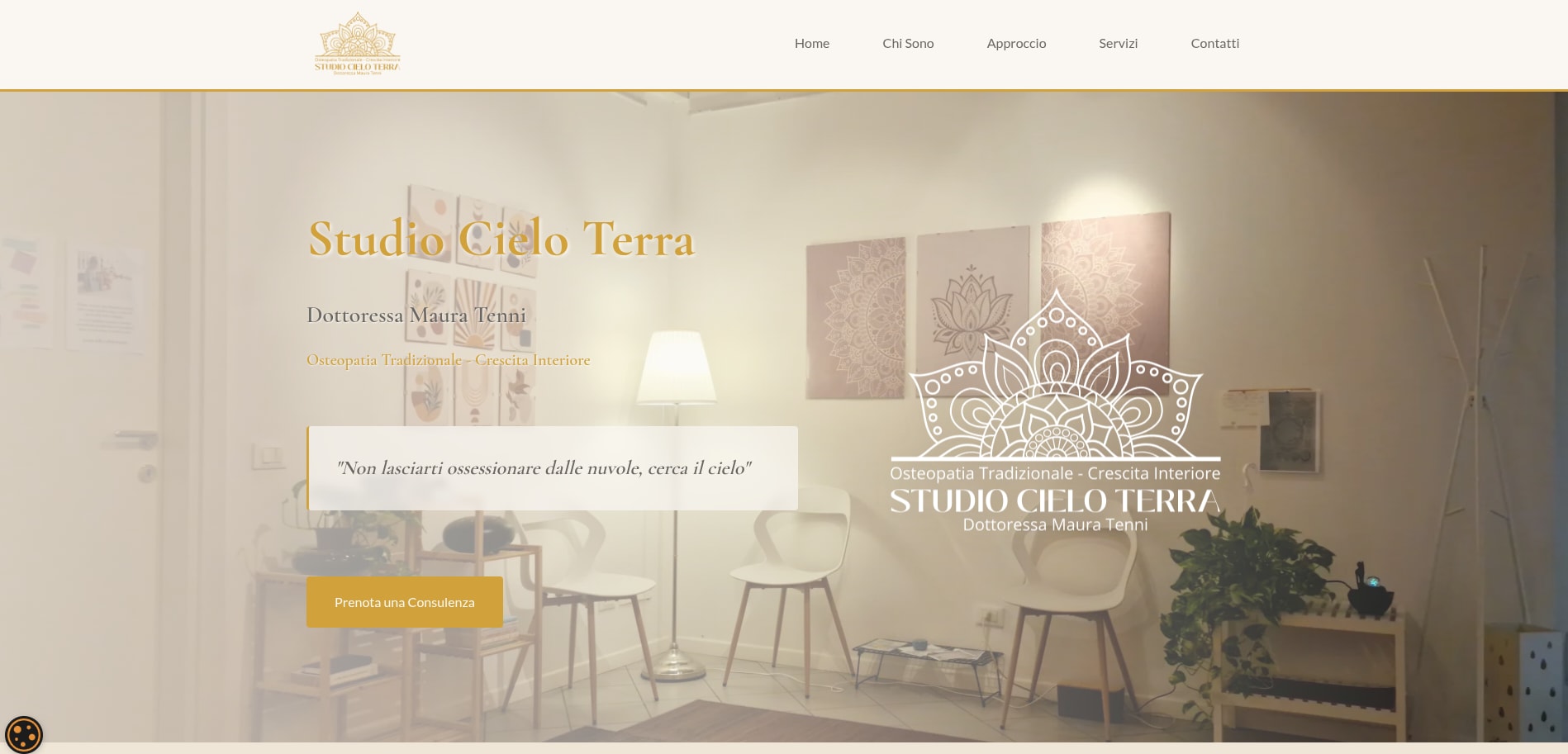 Studio Cielo Terra - Website screenshot