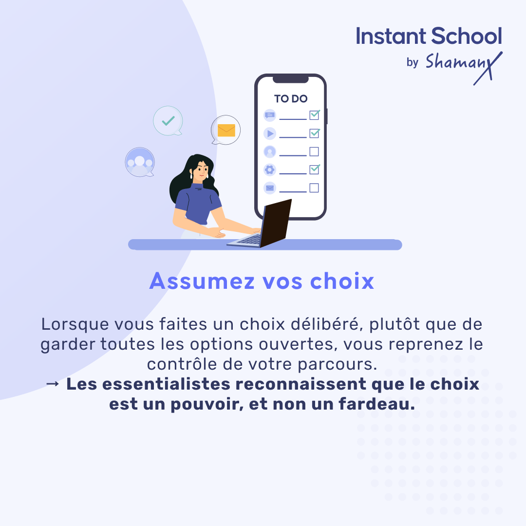 Formation productivité capture d'écran 3