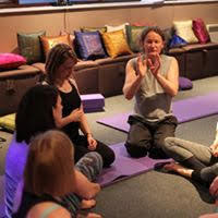 Steve leading a group session with teacher trainees