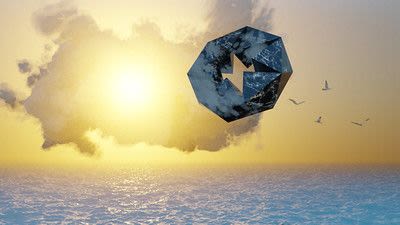 "Levitating marble monohedron" by Norbert Hungerbühler, ETH Zurich