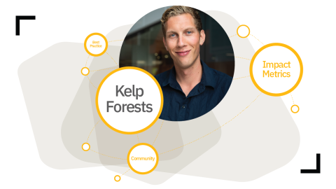 Dr Aaron Eger is a dedicated marine scientist and Founder and Program Director of the Kelp Forest Alliance, a global community of practice and research-driven not-for-profit.
Shapeable was introduced to Aaron in 2019 by Professor Adriana Vergés, his PhD supervisor at the University of New South Wales. Together we worked to create the Kelp Forest Alliance’s data and community platform. In this global hub, marine scientists and anyone working on kelp forests worldwide can cross-reference and track different restoration techniques while analysing project efficacy, comparing data and results, and seeing the aggregate impact of the whole community. The Kelp Forest Alliance connects the global community of scientists, artists, policy makers, community groups,and businesses
In his (2023) PhD thesis chapter on *"Global Kelp Forest Restoration: Past Lessons, Present Status, and Future Directions,"* Aaron delved into the rich history of kelp restoration, analysing an impressive dataset of 259 documented attempts spanning 60 years across 16 countries, various user groups, and multiple languages. This research and data set became the foundation for the platform, its scientific citations, members, and geo-mapping.
Scott wanted the video inserted here, but I couldn’t work out how to do it: so I’ve added the final cut to the shared Dropbox ShpContent&gt;Newsletter&gt;Interview Assets&gt;02-Aaron Eger file

I grew up on the west coast of Canada, which is about 50 degrees north on the Pacific Northwest. That was my marine home. When I was trying to figure out what I wanted to do in the world, my mission to myself was somehow protecting that marine home and making sure that it would be able to sustain itself into the future. All that beauty and splendour I experienced as a child was already diminished from the beauty and splendour my mom experienced growing up in the same spot on the ocean - either trying to protect that or even make it better so future generations could have that. It became a question I'm trying to figure out, ‘How do I actually get there? What do I need to do to make that successful?’ 
We have kelp forests on over a third of our coastline. They are the largest biological marine ecosystem. They are essential systems for sustaining our coastal oceans and marine ecosystems. Yet despite their importance, they're also understudied. So that was my motivation - to make a difference for the oceans, and this exceptionally important ecosystem that is threatened, degraded and hasn’t received the attention it is due.

As we set out on our research journey and eventually our organisational journey, we wanted to raise the profile of kelp forests and give people and organisations working in those systems the tools and resources they need to save them. 
It’s not unique what we’re doing. There is terrestrial conservation - rainforests, grasslands, arboreal forests - or coral reefs and mangroves in the ocean. As we started, we tried to fit what had been done in other ecosystems in kelp forests. Through one-on-one conversations with people working in these other ecosystems, we benefited from their learned experiences. Then we created a custom platform for working in kelp forests. It’s similar to other ecosystems, but there are also specific kelp elements that have been interesting to pull together. It’s still a learning journey. All the information we want to collect, how we collect it, how we organise and communicate it to people. It’s a large task.

Guidebook and best practice
The idea behind our guidebook was to bring together the best available information on planning and recording kelp forest restoration. With about 50 co-authors doing restoration, we gathered the best advice for restoration**.** In doing that, we also got to see what was missing. Especially as we tried to compare projects because one project would record one thing one way, and the other would do it another way. As we pulled that information together, we saw gaps in the data, and we were able to recommend new projects. 
A lot of the learning has been qualitative - just on how the information was collected. It’s hard to quantitatively analyse or assess kelp reforestation with numbers and find a mathematical suggestion on what to do. We need standardised impact metrics and standardised data columns to get that quantitative assessment. Information needs to be comparable across projects across the globe. To do that, we analysed what works best and now track and see how we’re doing.
One key finding in early research was how far behind other ecosystems kelp is in terms of the area being restored. This has also pointed out how little area is protected for kelp forests. The Kelp Forest Alliance aims to increase both those numbers - the size of protected forests and the restored area.
Measuring impact against global biodiversity pledges
The idea behind creating pledges was to build a sense of community and commitment and create a movement for organisations doing restoration and conservation work for kelp forests. We want to highlight the excellent work being done, incentivise new projects and ultimately get governments to make really big binding pledges for tens or hundreds of thousands of hectares.
The pledges are there to inspire and track the outcomes of that activity. Pledges can be area-based for protection or restoration. They can be monetary-based to fund activities. In-kind pledges might be from dive shops loaning boats or scuba gear or from aquaculture facilities donating seed stock.

While we work towards protection and restoration, we're also working to increase awareness and understanding of kelp forests. So we have pledges for people doing art or marketing campaigns, for general teaching expertise, physical space, and professional services to assist and amplify kelp forests into general conversation. 
We’re contacting regional and federal politicians to get them to honour their ‘30 x 30’ commitments which was a call to protect 30% of habitats (marine and terrestrial) by 2030 and restore 30% of degraded habitats by that same year. We want to make sure kelp is getting its fair look.
It often happens in the marine realm that protected areas are just drawn over - large patches of relatively open ocean which don’t have a whole lot of biodiversity or activity. Kelp forests need sunlight. They live right next to the coast in the first metres of depth. There’s a whole bustle of human activity in that zone, so it’s harder to create restored and protected areas because of competing interests. We want to ensure that the kelp forests and their ecosystems are adequately managed and that large open patches of empty ocean are not included in meeting international targets.
The value of kelp
Some people want to restore, protect and save kelp because they love it. Some want to do it because they interact with it. Some people want the votes, and some support us because it makes financial sense. Dollars are a graspable unit. It's helpful to express that in dollars to give kelp forests an easy to understand value. Work that we started doing three or four years ago was published recently in Nature Magazine.

As a primary producer, kelp has minimal requirements for growth. In the right water temperature, with the right nutrients, and the right amount of sunlight, it just grows. It doesn’t need fertilisers or insecticides, or any extra additives. In this way it’s more beneficial than other food, pharmaceuticals or industrial materials.
The International Seaweed Symposium was held in Hobart in February 2023. It was the world’s largest international gathering of seaweed scientists, industry experts, and people working on policies related to seaweed. We took the opportunity to launch our latest initiative, The Kelp Forest Challenge. We hosted a series of online and in-person workshops that ended with a global call to protect and restore four million hectares of kelp forests.
We also used the conference to announce our initial pledges, including Korea, Washington State, and the Portuguese municipality. We had 22 pledges across eight countries, about 40,000 hectares of area for kelp forest restoration. Since then, we’ve collected eight more from groups doing different activities around the world. We continue to reach out to not-for-profits in Australia, California, and Canada. Artists, tech companies, and marketing campaign managers have all pledged to help kelp.
Working with Shapeable
Having the early connection to Shapeable helped us accelerate the idea of creating a global community with access to information, consolidating that information and making it accessible and user-friendly. The platform has enabled us to build our community efficiently. I think we're up to about 530 people in the network, and about 150 people have created community accounts on the platform. I'm really happy with how that has turned out and how it’s developing. We’ve received a lot of positive comments from the people using the platform and the website on how it looks and interacts. It’s been a lovely relationship so far.
