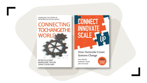 This review contains a pair of books, Connecting to Change the World (2014), and Connect &gt; Innovate &gt; ScaleUp (2022). They outline the principles, strategies and best practices of collaborative impact networks. They are indispensable for anyone working on systems change and social impact, with nuanced and accessible ways of thinking, filled with wisdom from highly experienced practitioners.