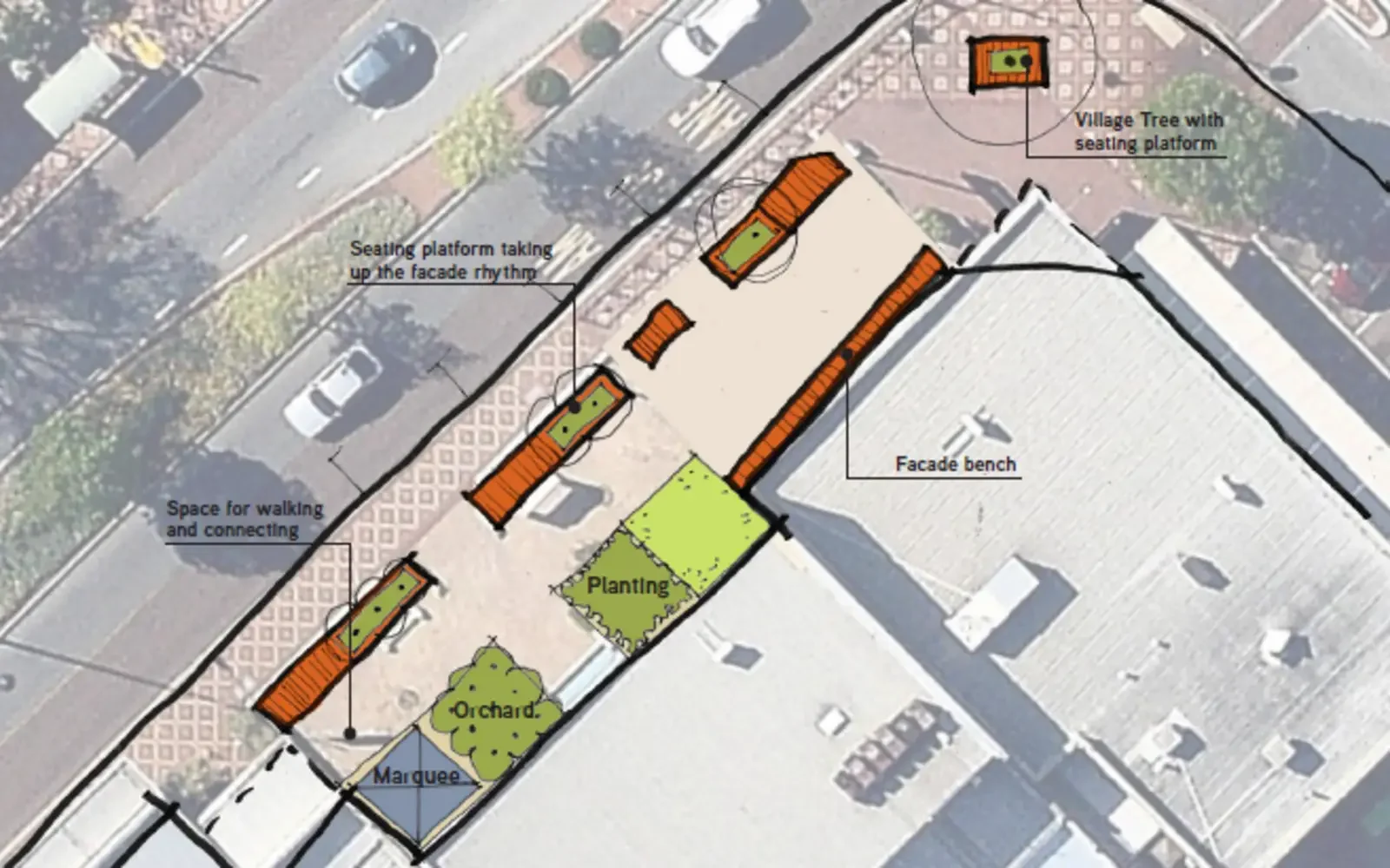 Figures 2 and 3: Place Laboratory options for 896 (Tirza Court) and 898 Beaufort Street used to talk to the community and landowners and tenants
