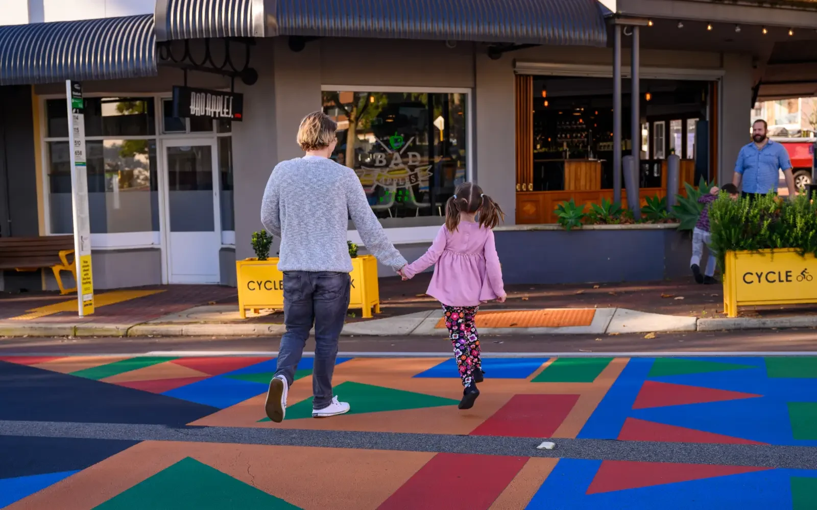 Riseley Street Road Mural