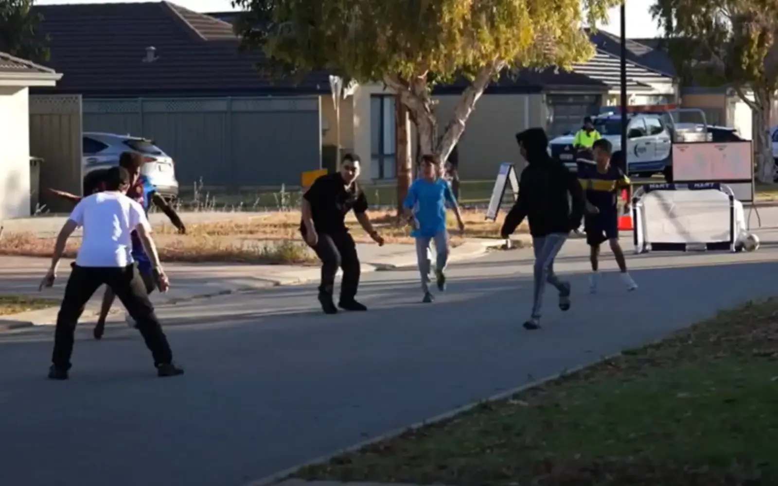 Soccer play street