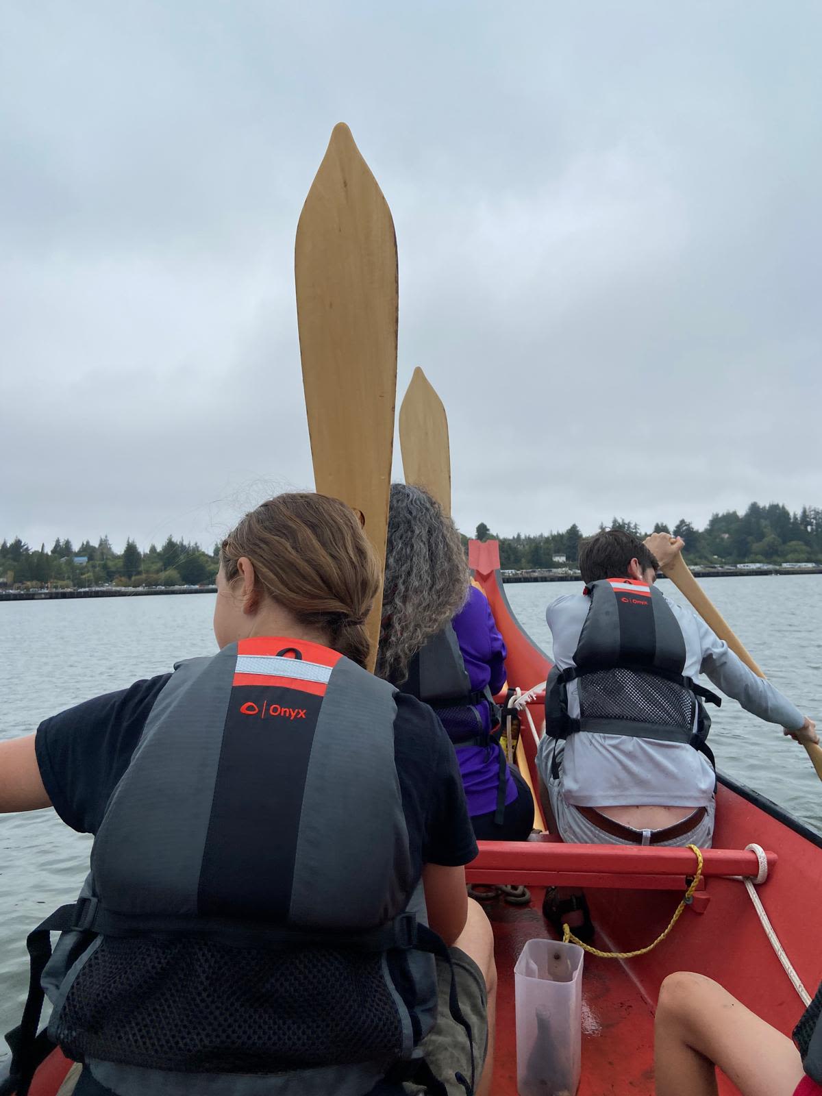 The Coquille are known as Canoe People. 
- Photo by Shelley Estes