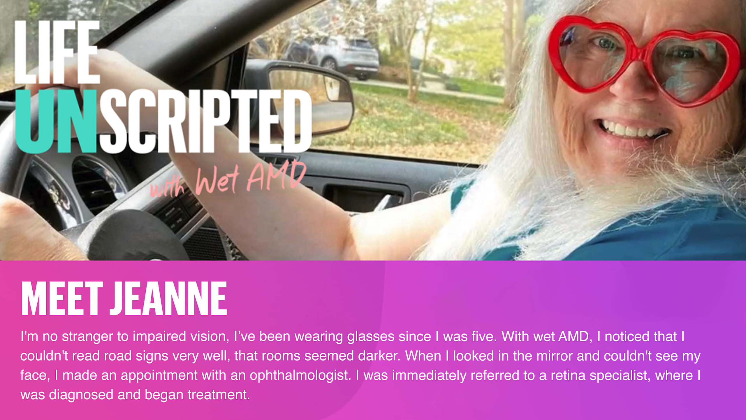 Life Unscripted With Wet AMD