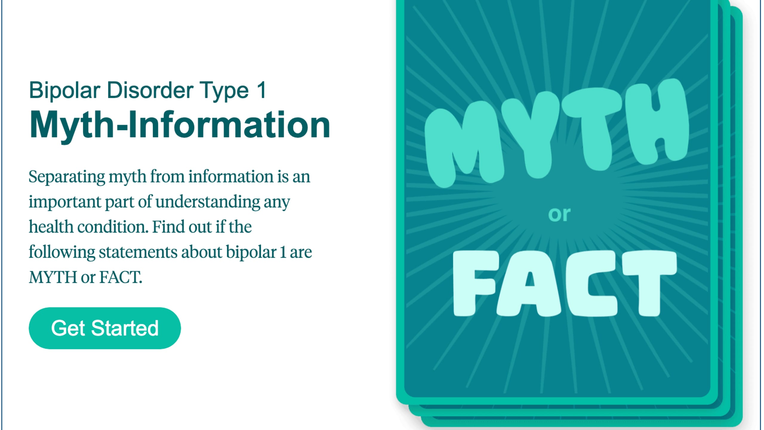 Myth Information: Bipolar Disorder Type 1