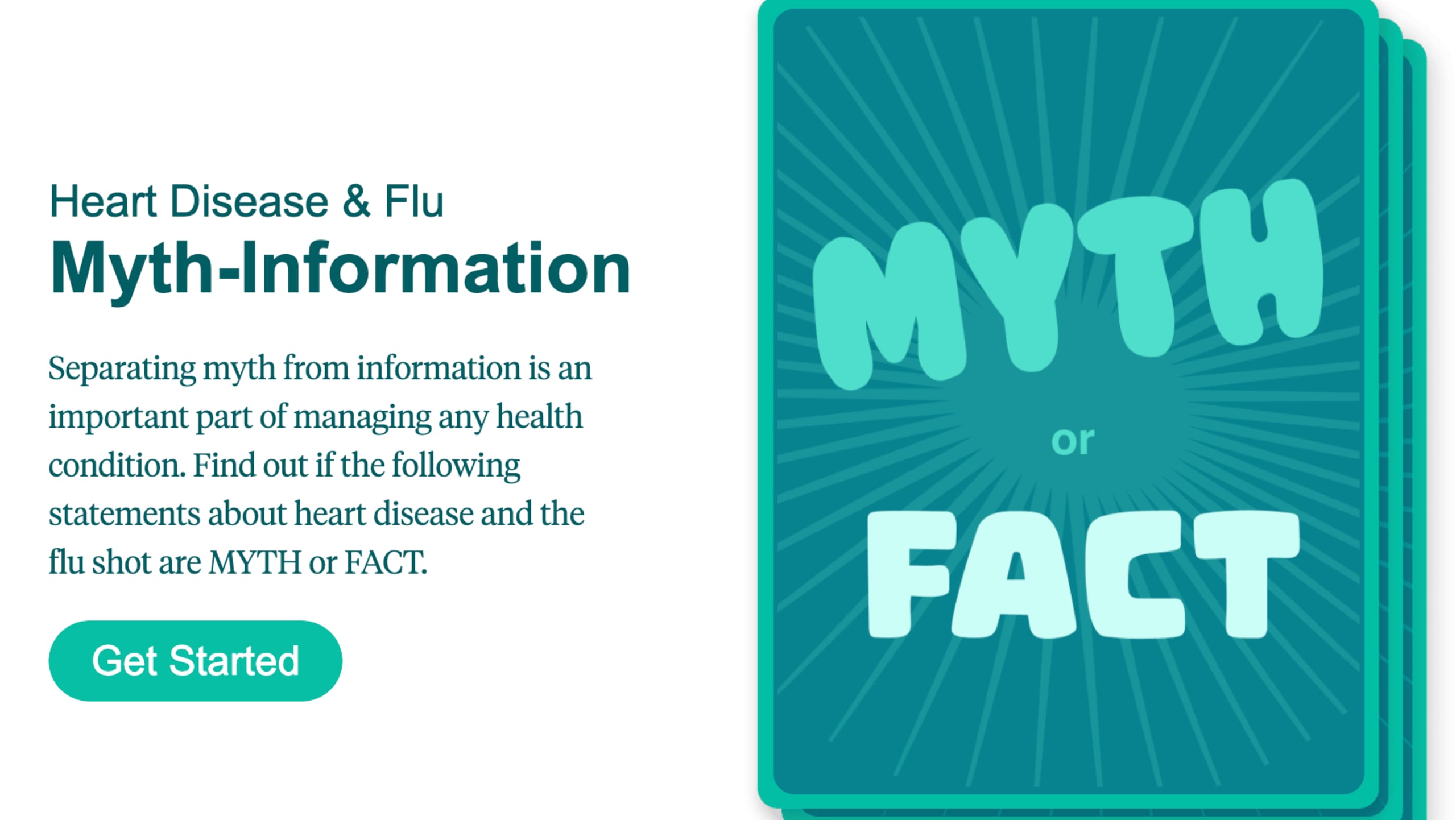 Myth Information: Heart Disease and Flu