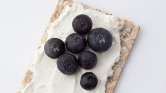 Blueberry Smiley Squares 