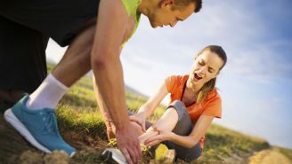 Weekend warrior: simple self-care for minor strains, sprains and bruises