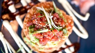 Mexican Tuna Tostada Recipe