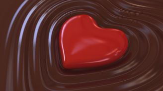 Does dark chocolate on valentine's day help your heart?
