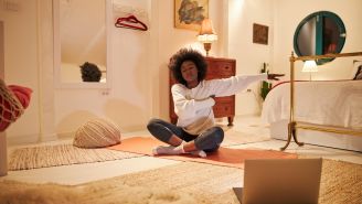 Bedtime stretching routine for idiopathic hypersomnia