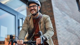 Bike to work—but wear your helmet