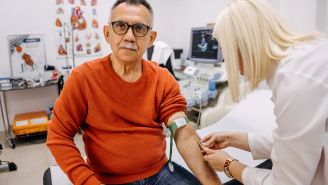 Why does myelofibrosis cause anemia?