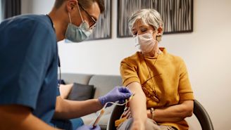 What tests measure treatment response in CML?