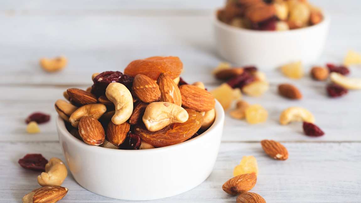 Fruit and nuts