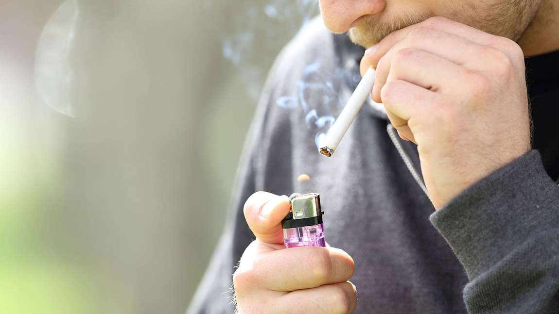 Continuing to smoke