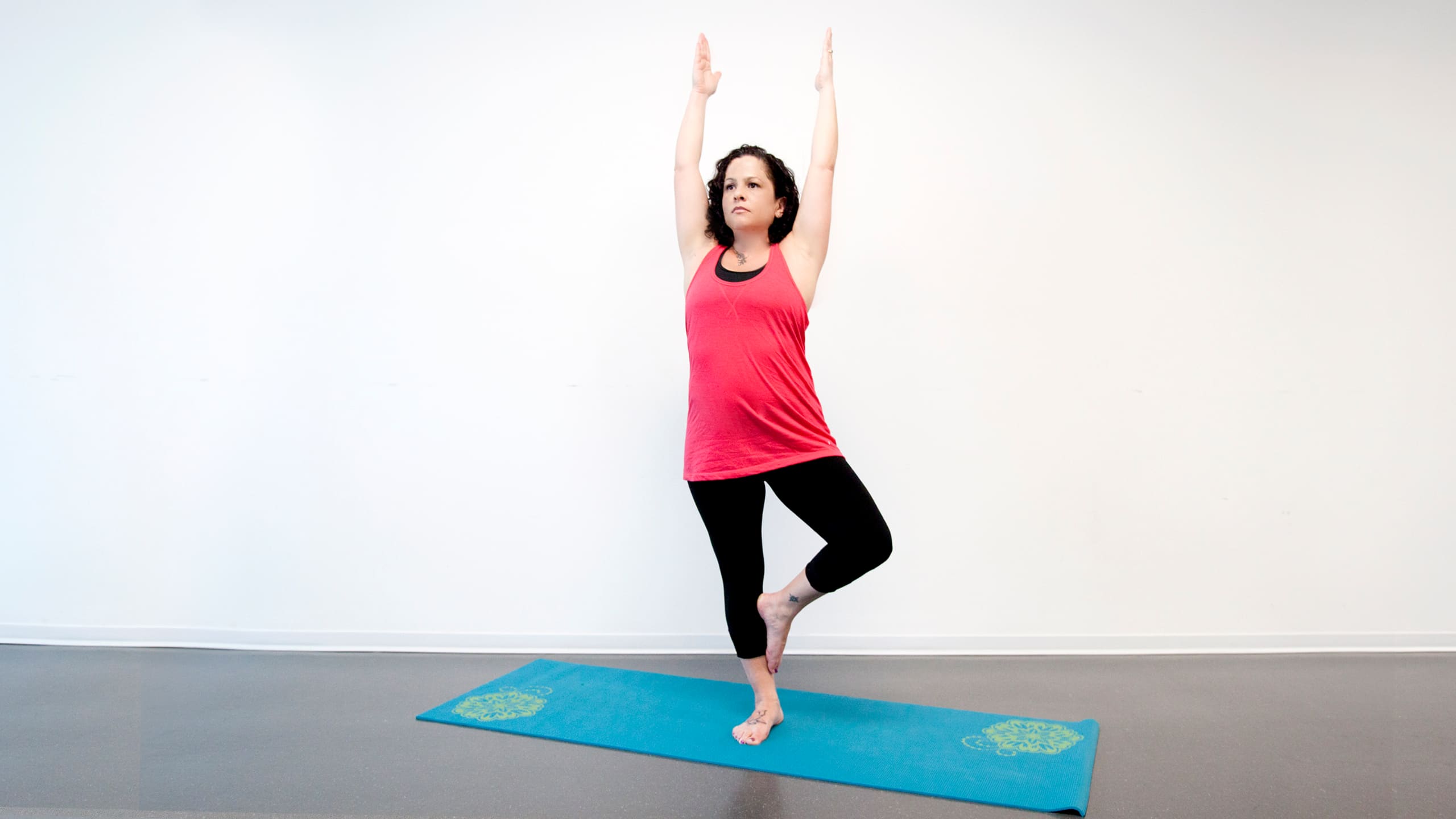 Tree pose (vrksasana)